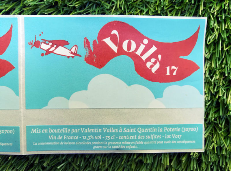 Création d'étiquette VOILÀ & DÉJÀValentin Valles
