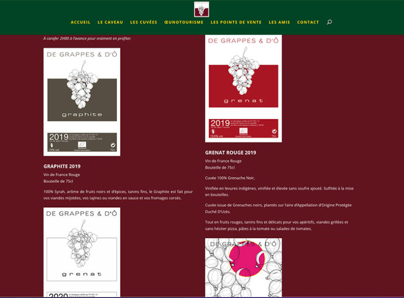 site Internet Remi Curtil
