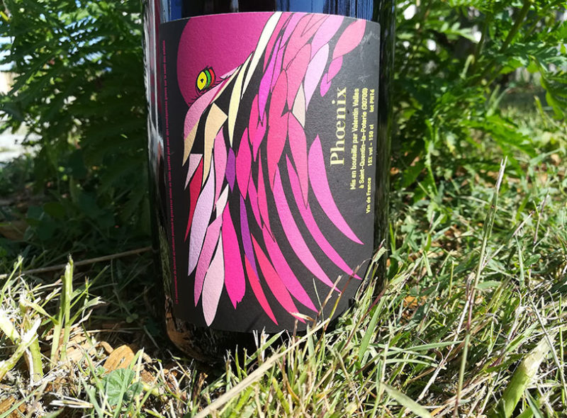 Création d'étiquettes de vin phoenix