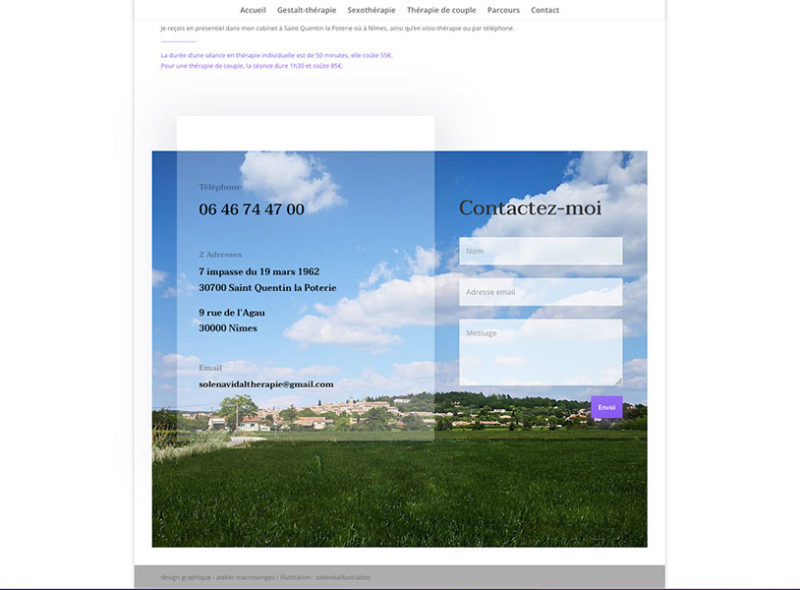 création site internet vidal