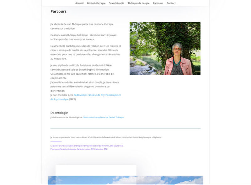 création site internet vidal portrait