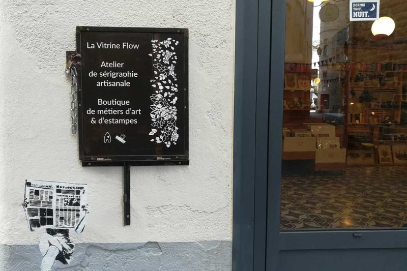 point de vente serigraphie