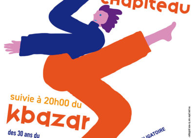 Illustration d&rsquo;invitation au cirque