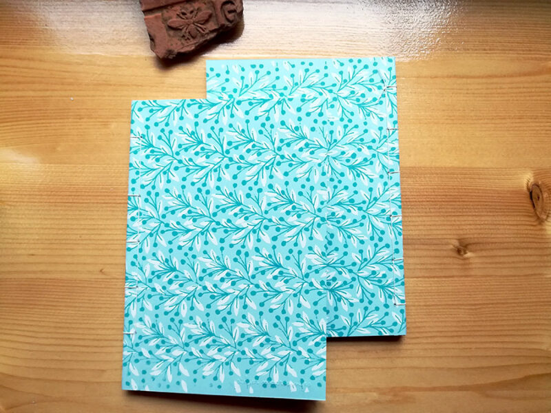 Carnet artisanal sérigraphie jardin