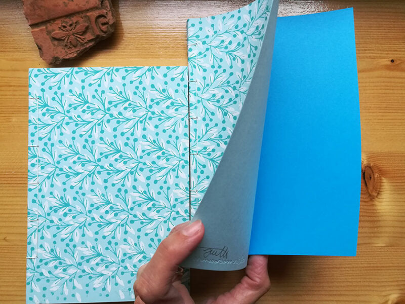 Carnet artisanal sérigraphie jardin