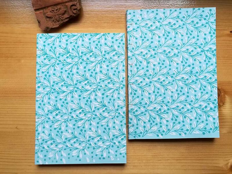 Carnet artisanal sérigraphie jardin